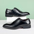 Men's Formal Leather Oxford Loafers Breathable Non-Slip Shoes for Business Dress and Wedding